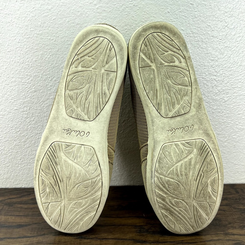 Olukai Womens Shoes Size 9.5 Wailua Mesh Tan Comfort Flats Slip On - Picture 9 of 10